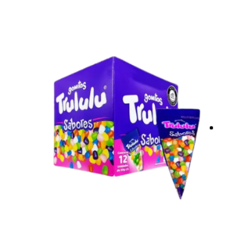 GOMAS TRULULU SABORES PIRAMIDAL *360gr *12und_1