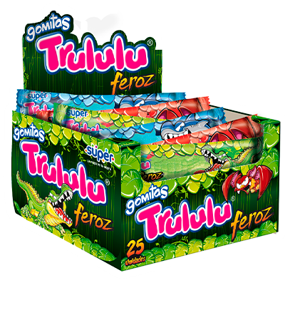 GOMAS TRULULU MEGA FEROZ *25und - Confiteria El Puma