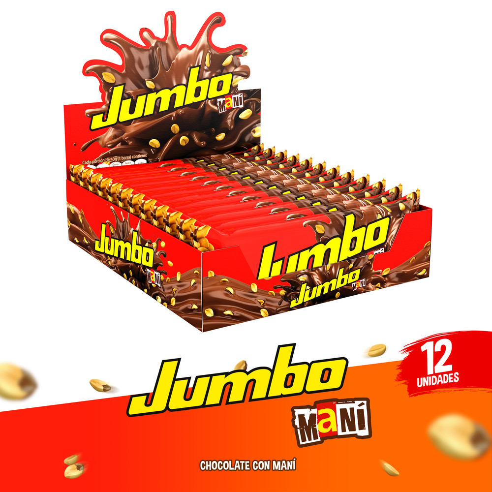 CHOCOLATINA JUMBO MANÍ *90gr_2