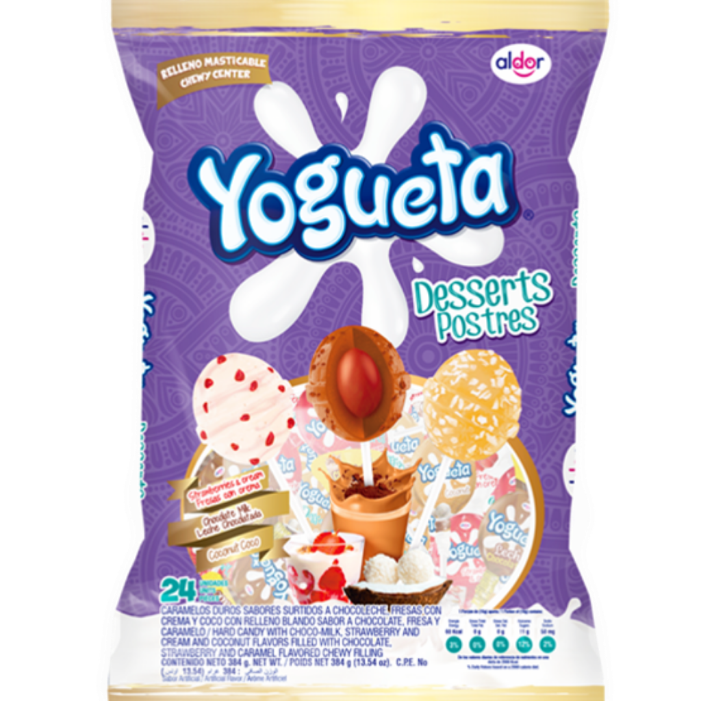 CHUPETE YOGUETA DESSERTS POSTRES*24und *324gr_1