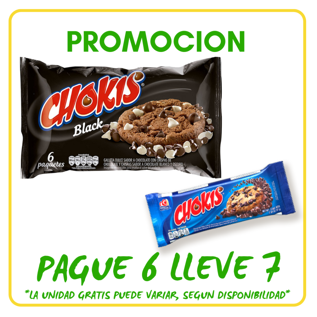 GALLETA CHOKIS BLACK *6und *222gr_2