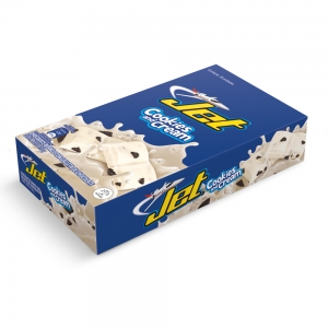 CHOCOLATINA JET COOKIES AND CREAM *10und *210gr_2