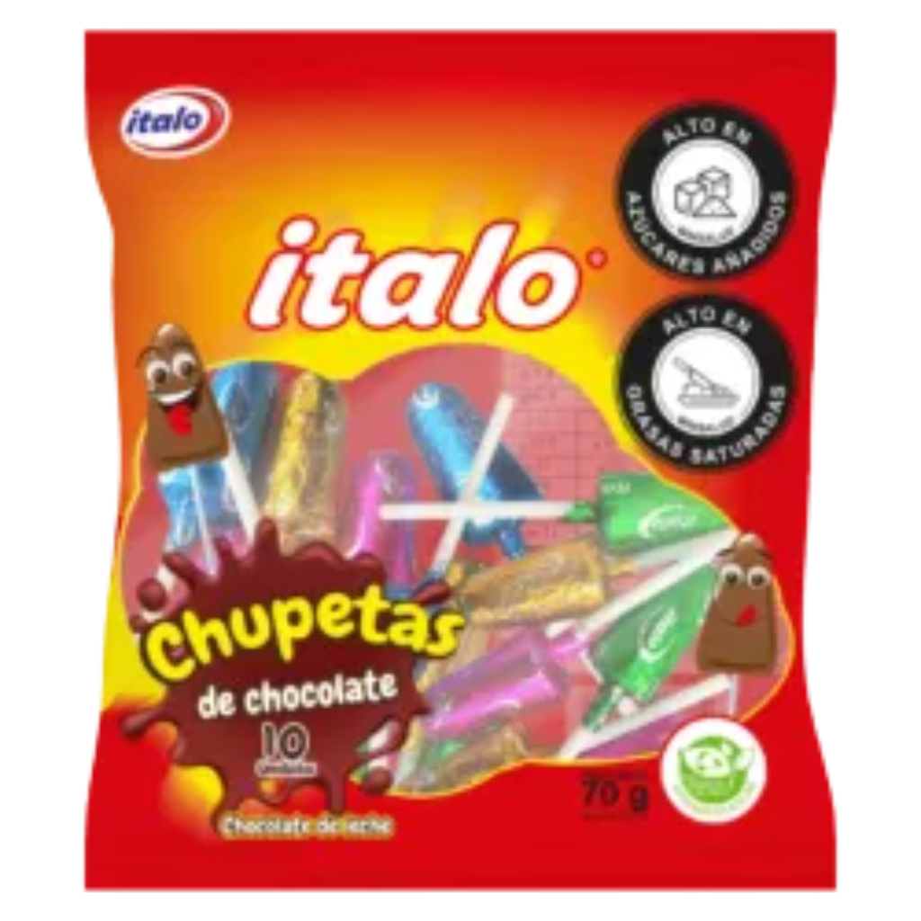 CHUPETA DE CHOCOLATE ITALO *10und *70gr_1
