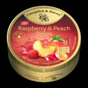 CANDY DROPS RASPBERRY & PEACH *175gr_1