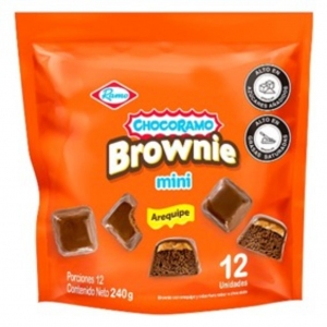 BROWNIE CHOCORAMO MINI *12und *240gr_1