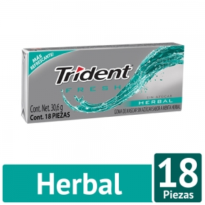 CHICLE TRIDENT VALUE PACK FRESH HERBAL *367,2gr_1