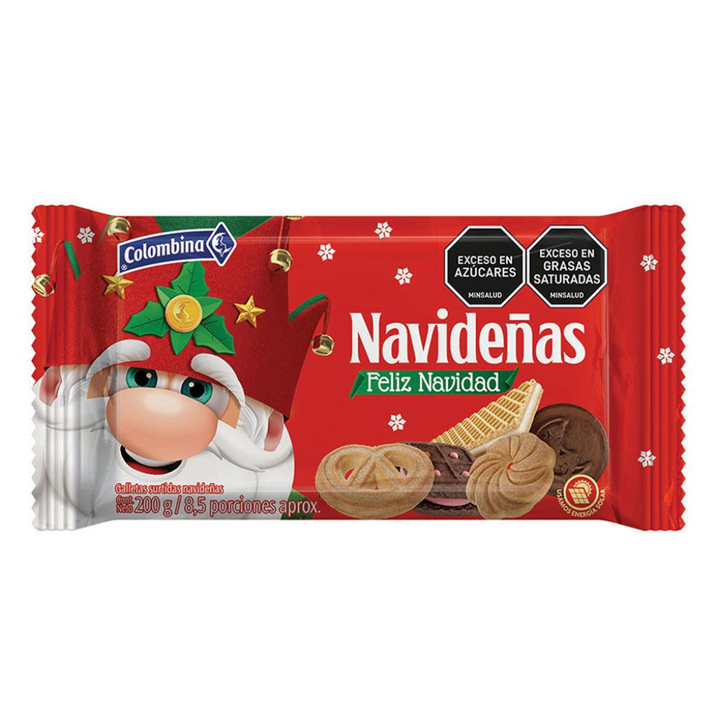 GALLETA COLOMBINA PLEGADIZA NAVIDEÑA *200gr_1
