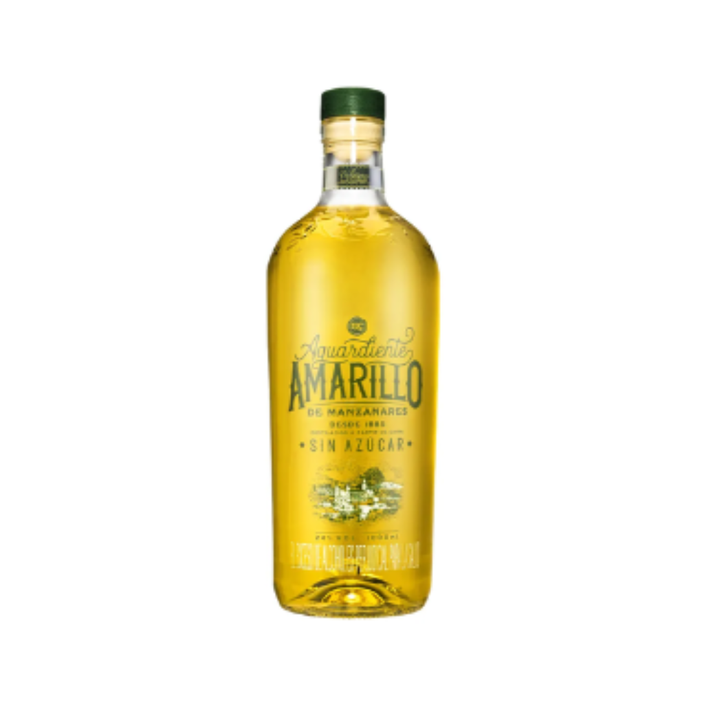 LITRON AGUARDIENTE AMARILLO DE MANZANARES *1000ml_1