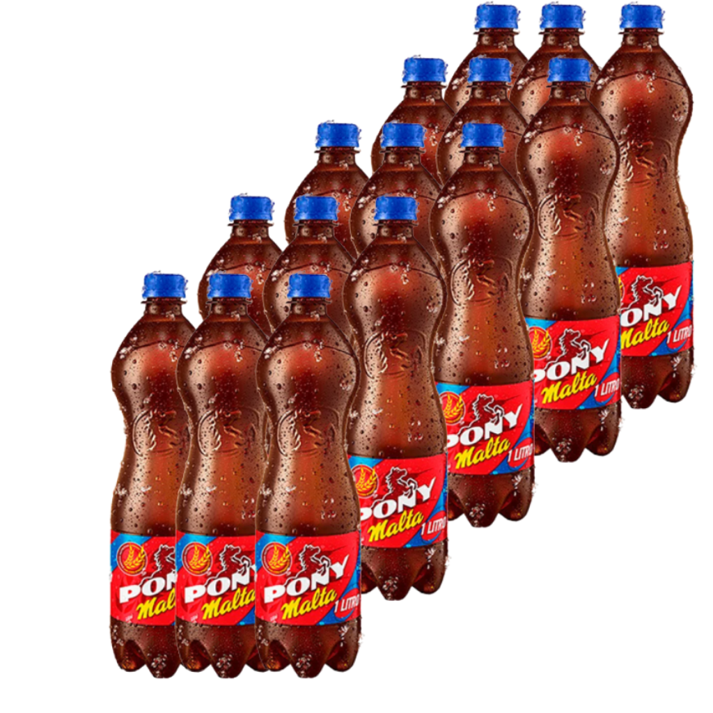 PONY MALTA PET LITRO BANDEJA - Confiteria El Puma