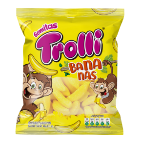 GOMA TROLLI BANANAS *40gr _1