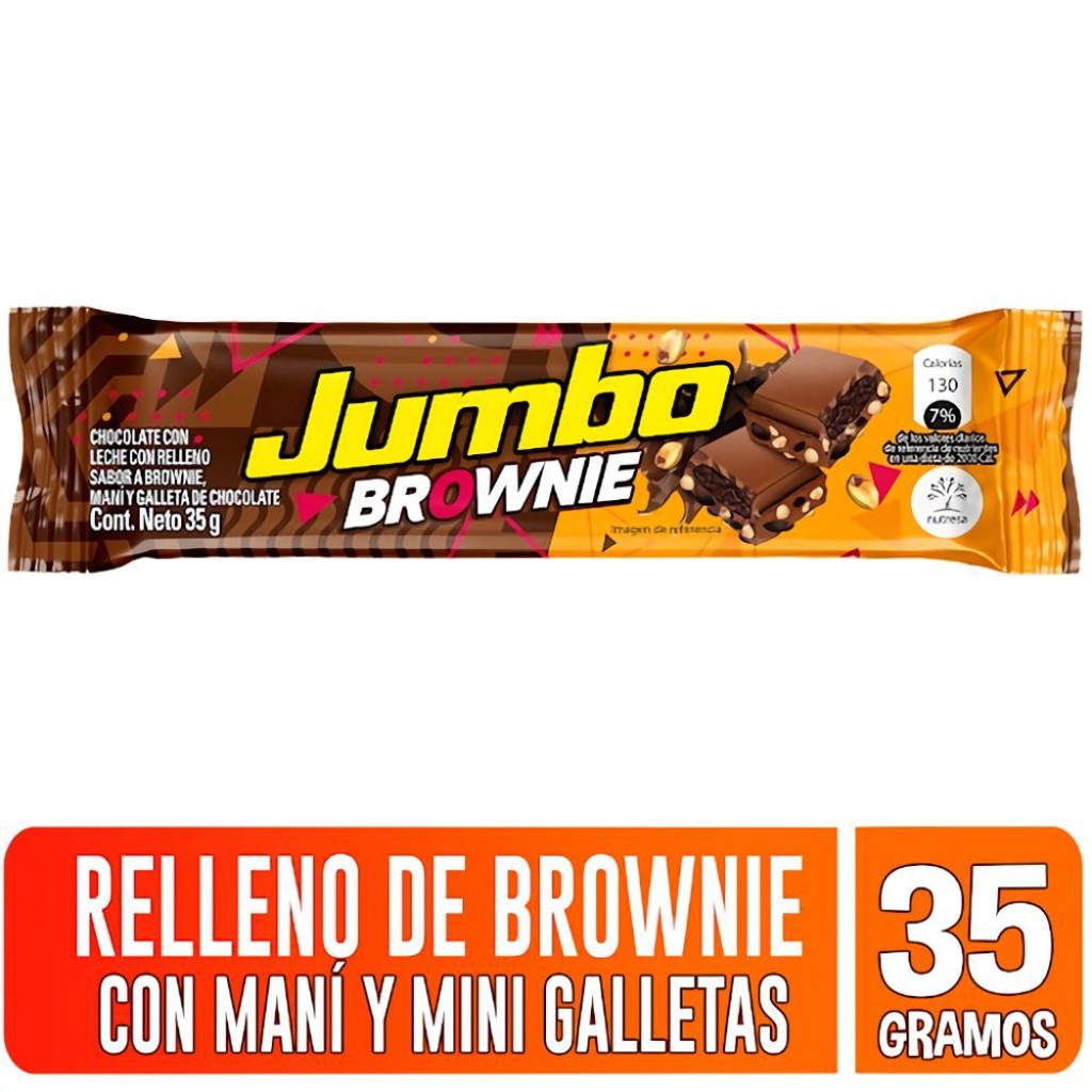 CHOCOLATINA JUMBO BROWNIE *4und *140gr_1