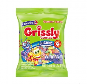 GOMAS GRISSLY GUSANOS *80gr_1
