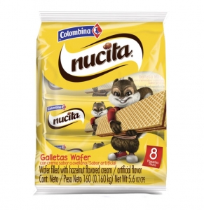 GALLETAS WAFER NUCITA INDIVIDUAL *8und *160gr_1