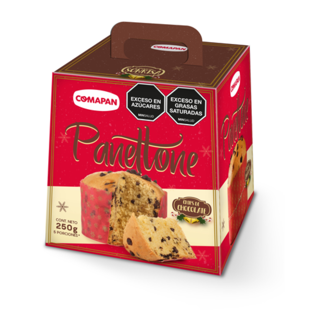 MINI PANETTONE COMAPAN CHIPS DE CHOCOLATE *250gr_1