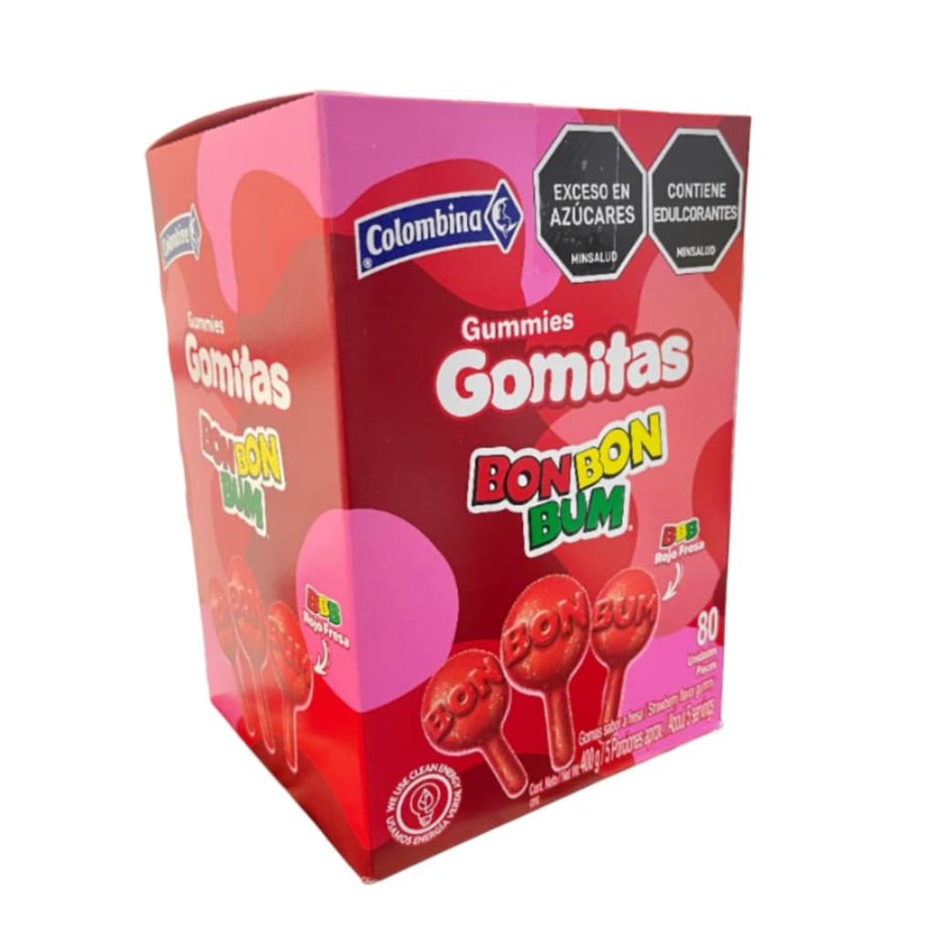 GOMITAS BON BON BUM*80und*400gr - Confiteria El Puma