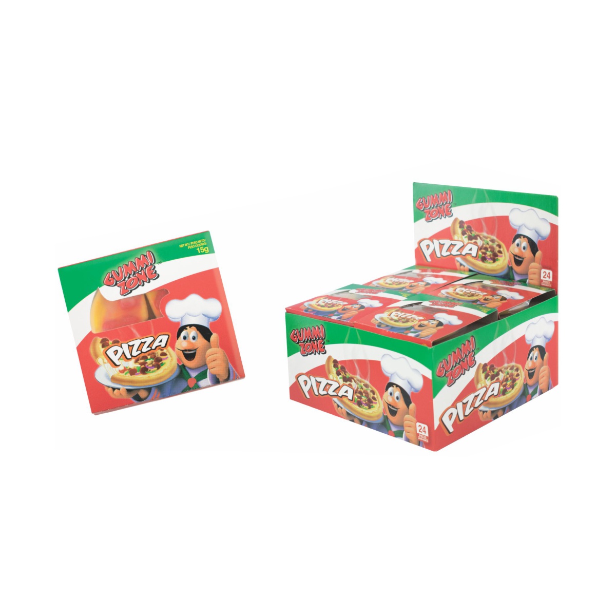 GOMAS PIZZA GUMMI ZONE *24und *360gr_1