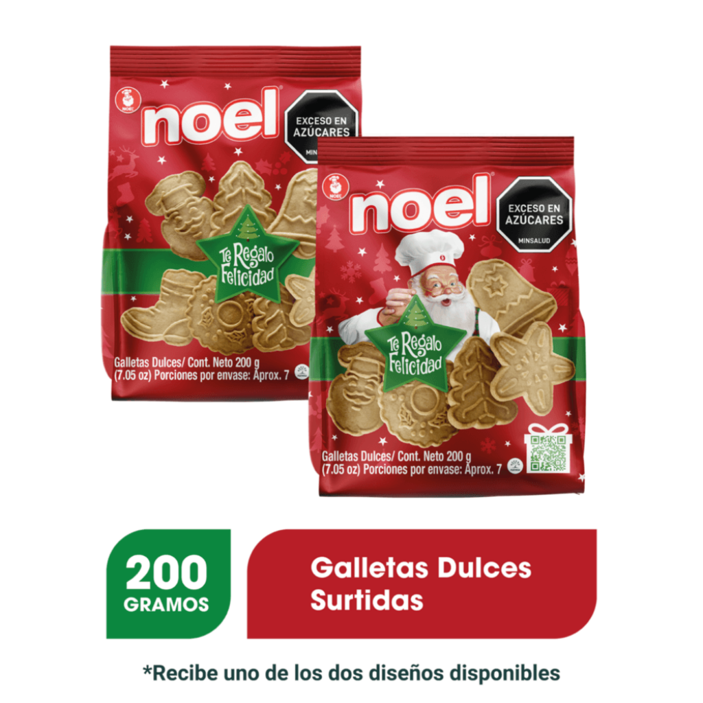 GALLETA NAVIDAD NOEL BOLSA *200gr_1