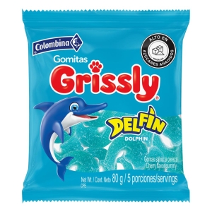 GOMAS GRISSLY DELFIN *80gr_1