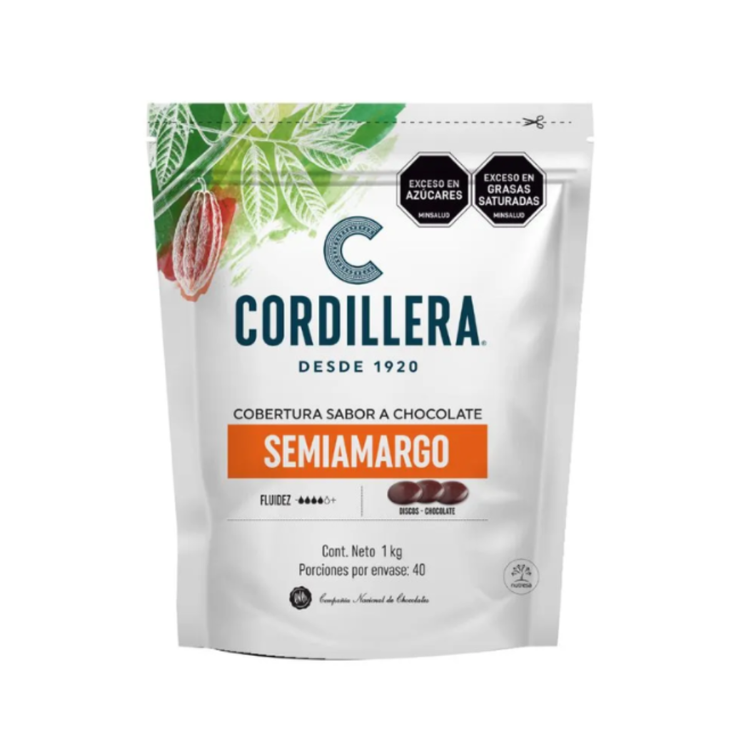 DISCOS COBERTURA SEMIAMARGO CORDILLERA*500gr_1