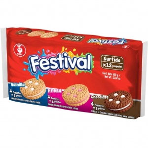 GALLETAS MAXI FESTIVAL SURTIDA *6 *12 und _1