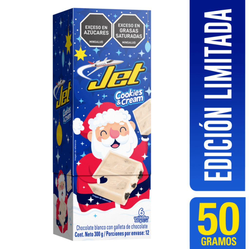 NAVIDAD JET COOKIES AND CREAM*6und*50gr_1