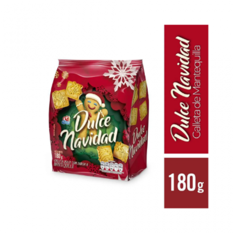 GALLETA DULCE NAVIDAD GAMESA BOLSA *180gr_1