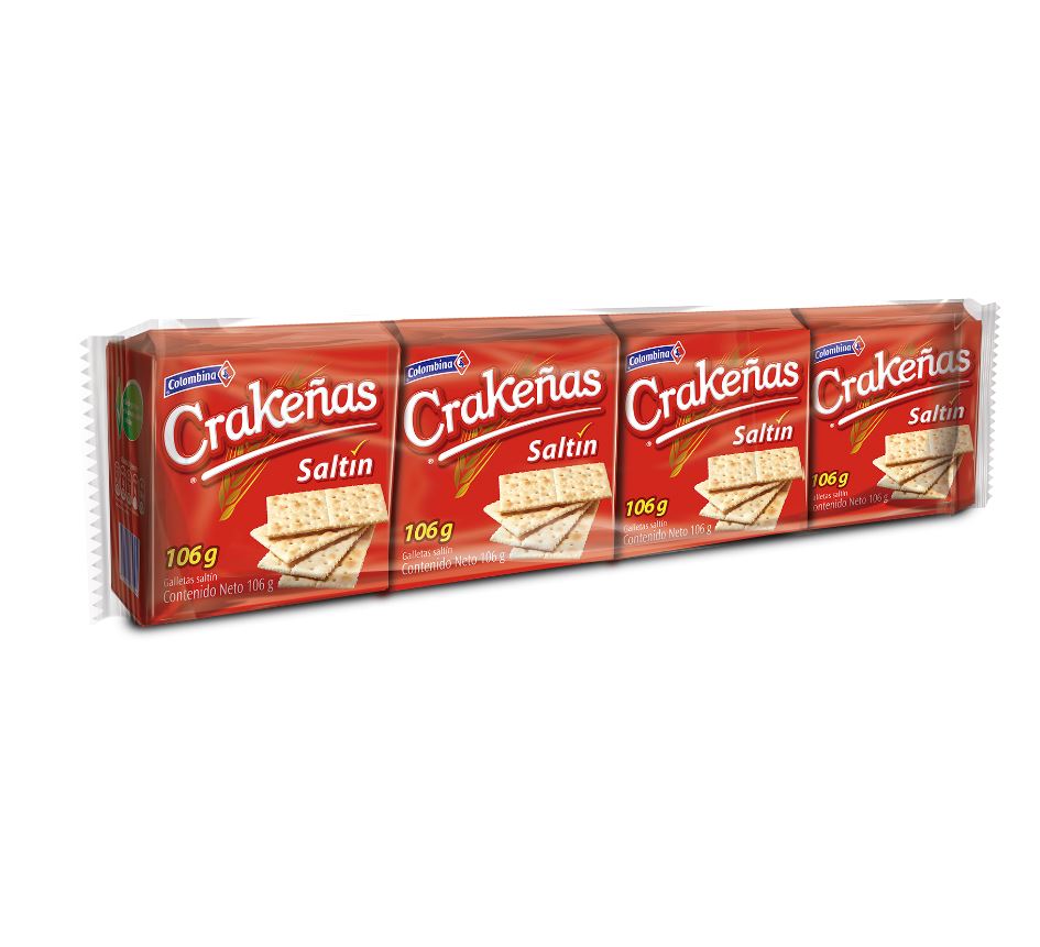 GALLETAS CRAKEÑA SALTIN MULTIPACK *4tacos *416gr_1