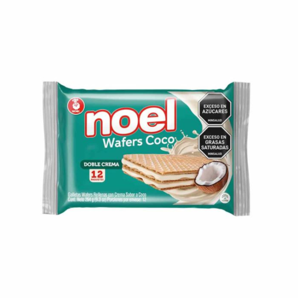 GALLETA WAFERS NOEL COCO*264gr*12und_1