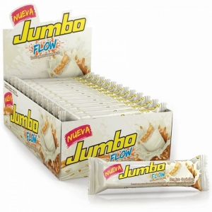 CHOCOLATINA JUMBO FLOW BLANCA *48gr_1