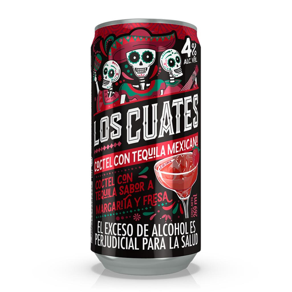 COCTEL LOS CUATES MARGARITA Y FRESA*269ml_1