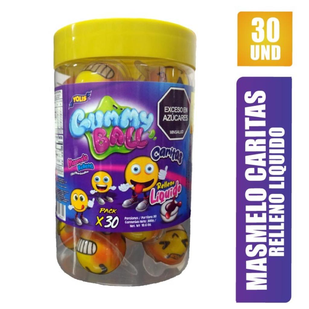 MASMELO GUMMY BALL CARITAS*30und _1
