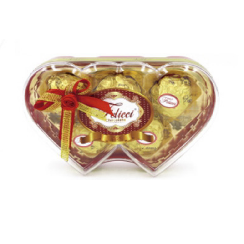 ESTUCHE FELICCI DOBLE CORAZÓN DORADO *5und  *63gr_1