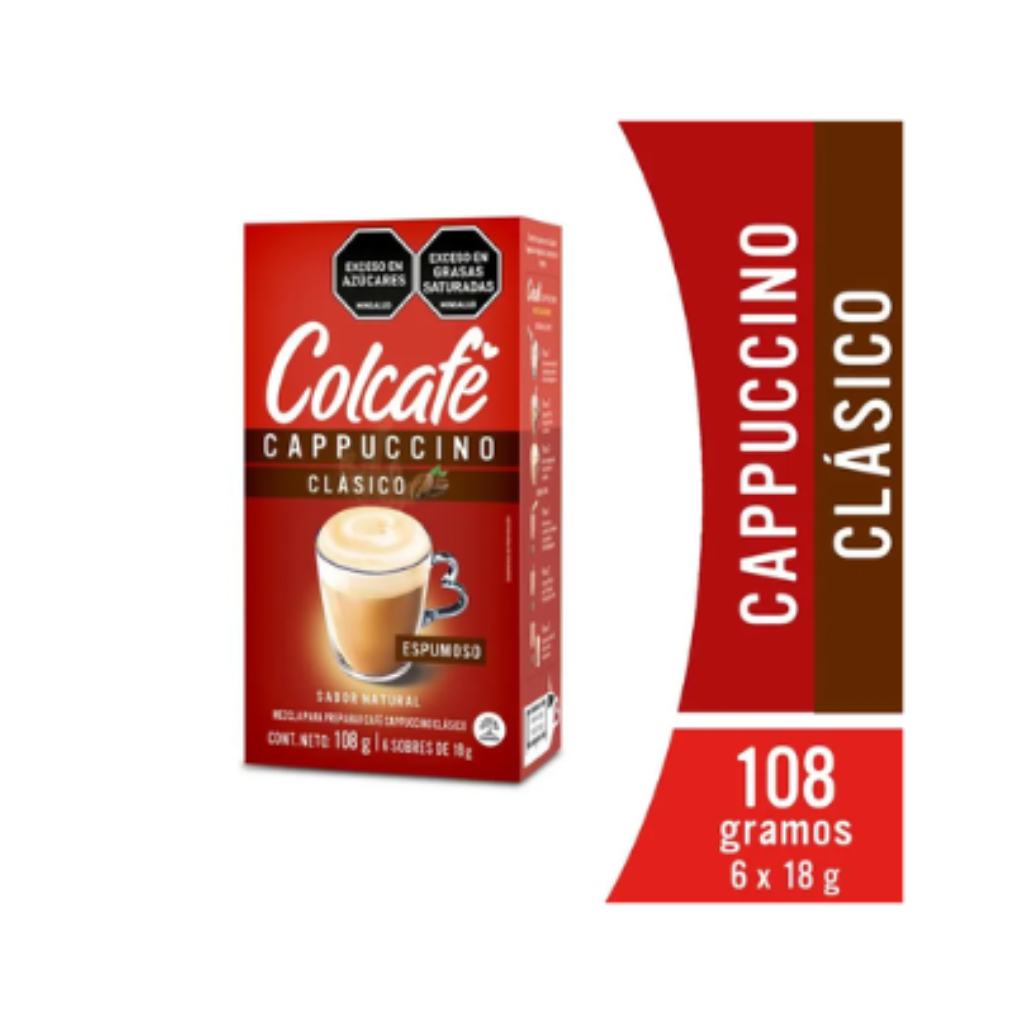 COLCAFE CAPPUCCINO CLASICO*6und*108gr_1