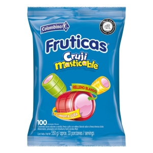 CARAMELO FRUTICA CRUJI MASTICABLE *100und *550gr_1