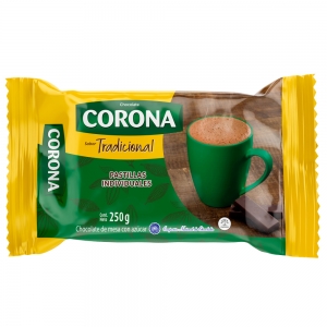 CHOCOLATE CORONA TRADICIONAL *200gr_1