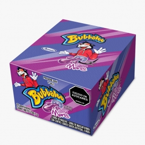 CHICLE BUBBALOO MORA*47und *239gr  _1