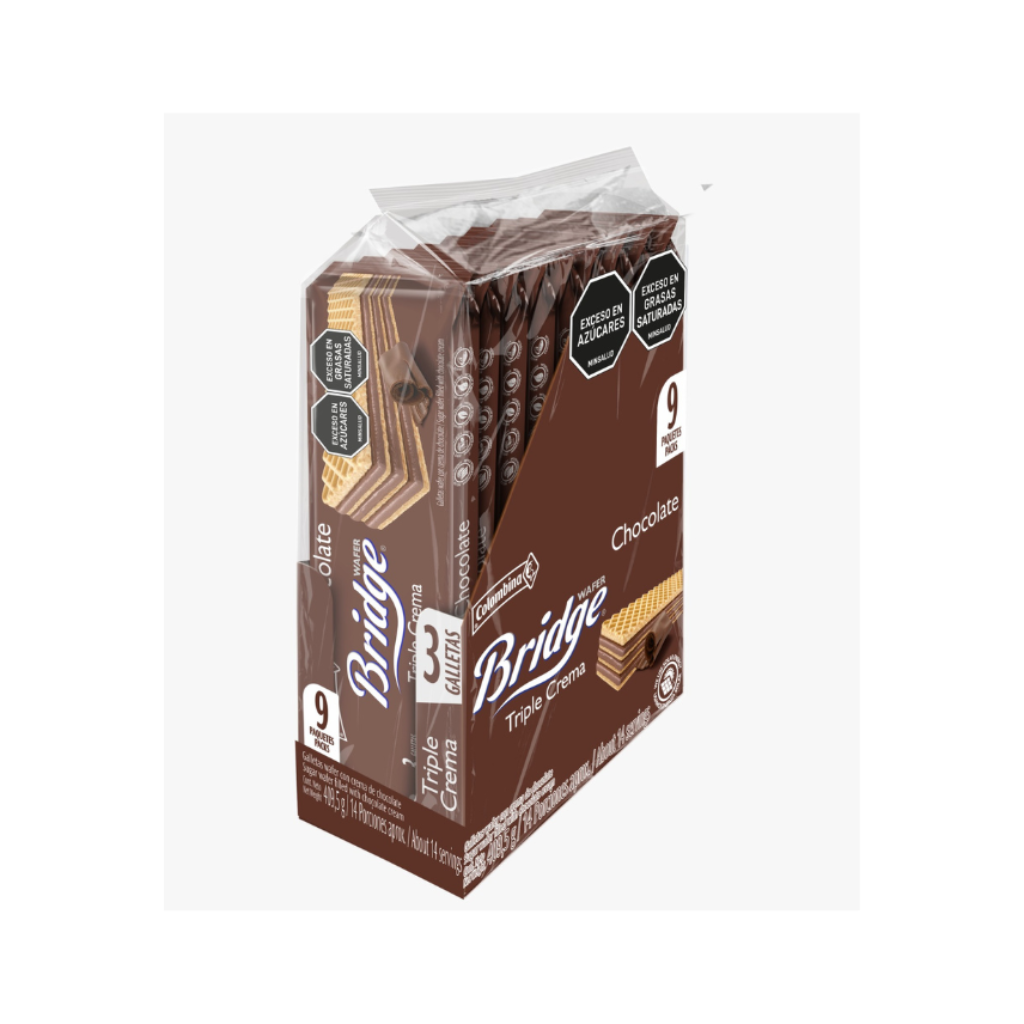 WAFER BRIDGE CHOCOLATE XL*9und*409gr_1