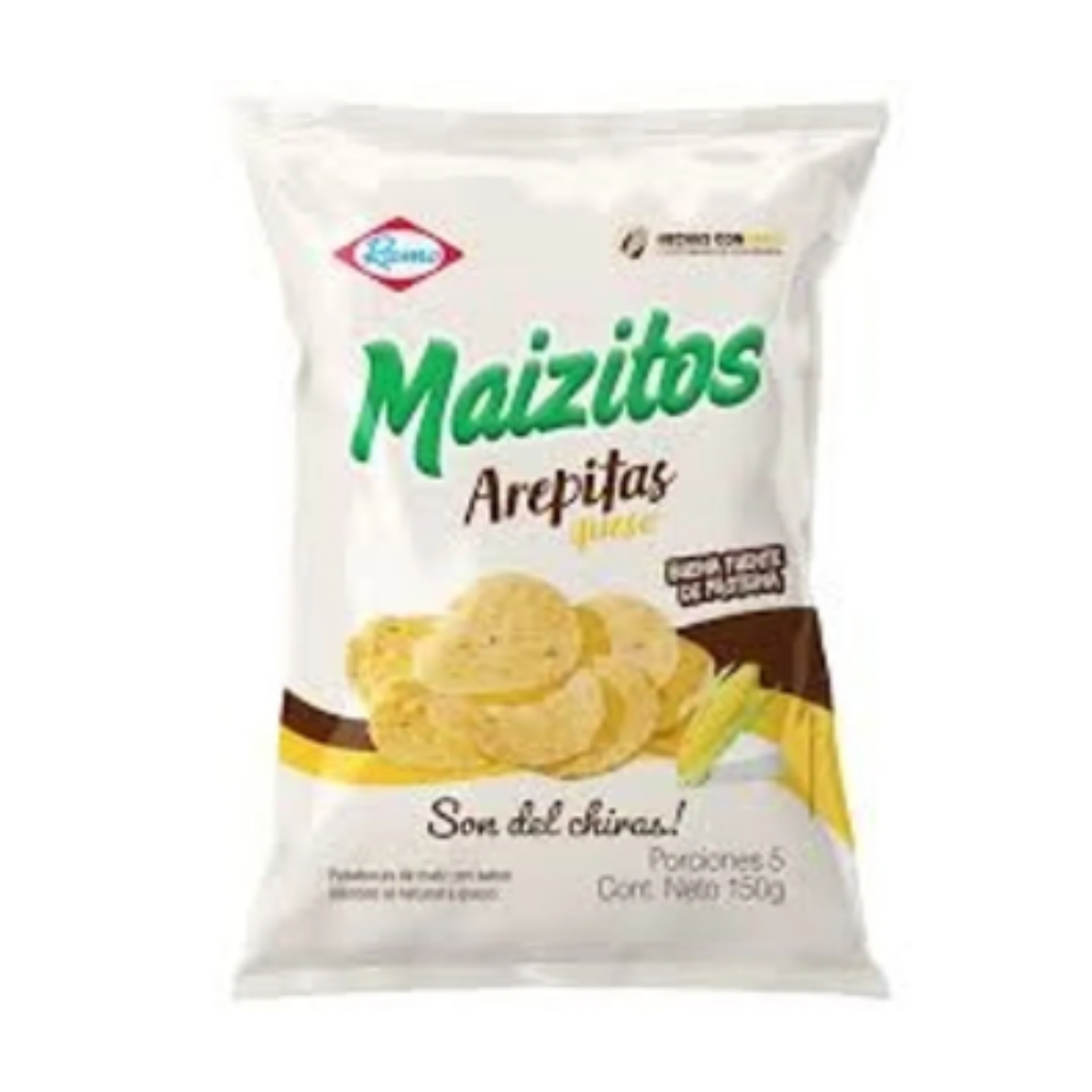 AREPITAS RAMO MAIZITO FAMILIAR*150gr - Confiteria El Puma