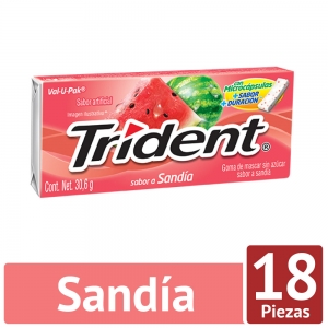 CHICLE TRIDENT VALUE PACK SANDIA *367,2gr _1