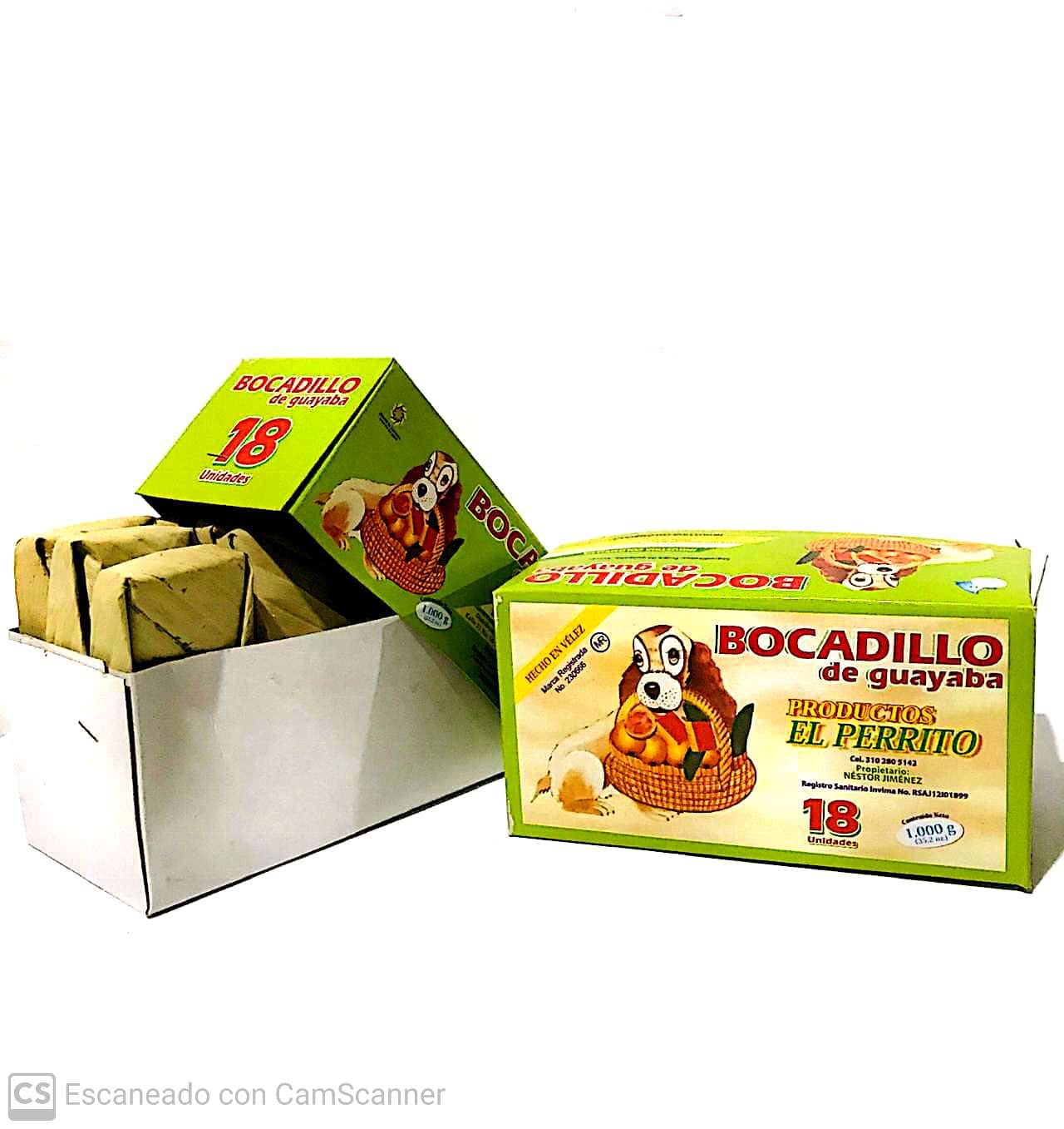BOCADILLO HOJA EL PERRITO *18und *1000gr_1