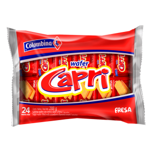 GALLETA WAFER CAPRI FRESA *24und *288gr_1