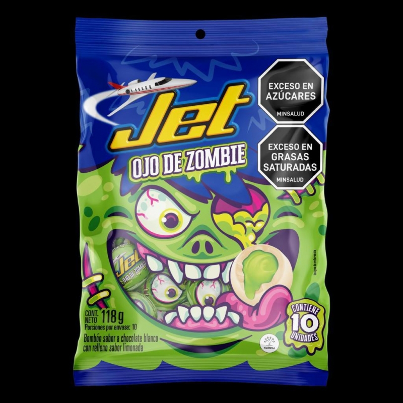 OJO DE ZOMBIE HALLOWEEN BOLSA *10und *118gr_1