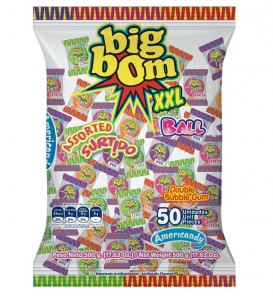 CHICLE BIG BOM BALL XXL SURTIDO *50und *500gr_1