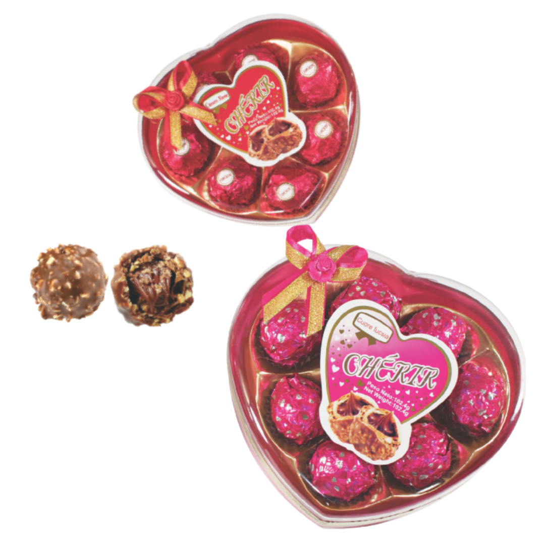 ESTUCHE CORAZON CUORE CHERIR *8und *88gr_1