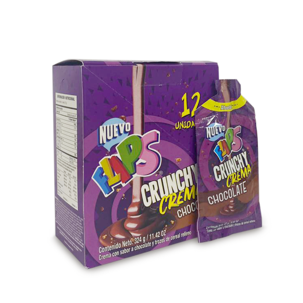 CRUNCHY FLIPS CREMA DE CHOCOLATE*12und*27gr_1