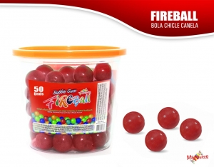 CHICLE BOLA CANELA *60und _1