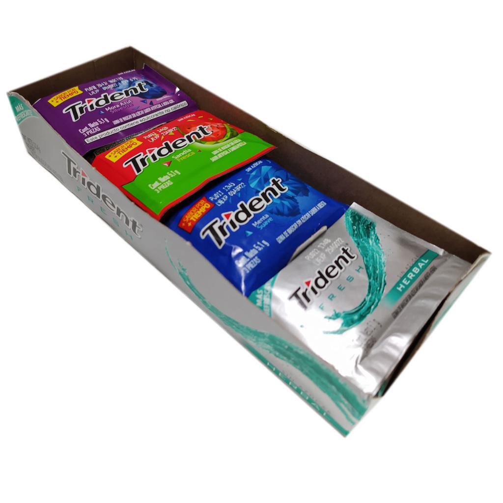 CHICLE TRIDENT SURTIDO *3pastilla *24und_1