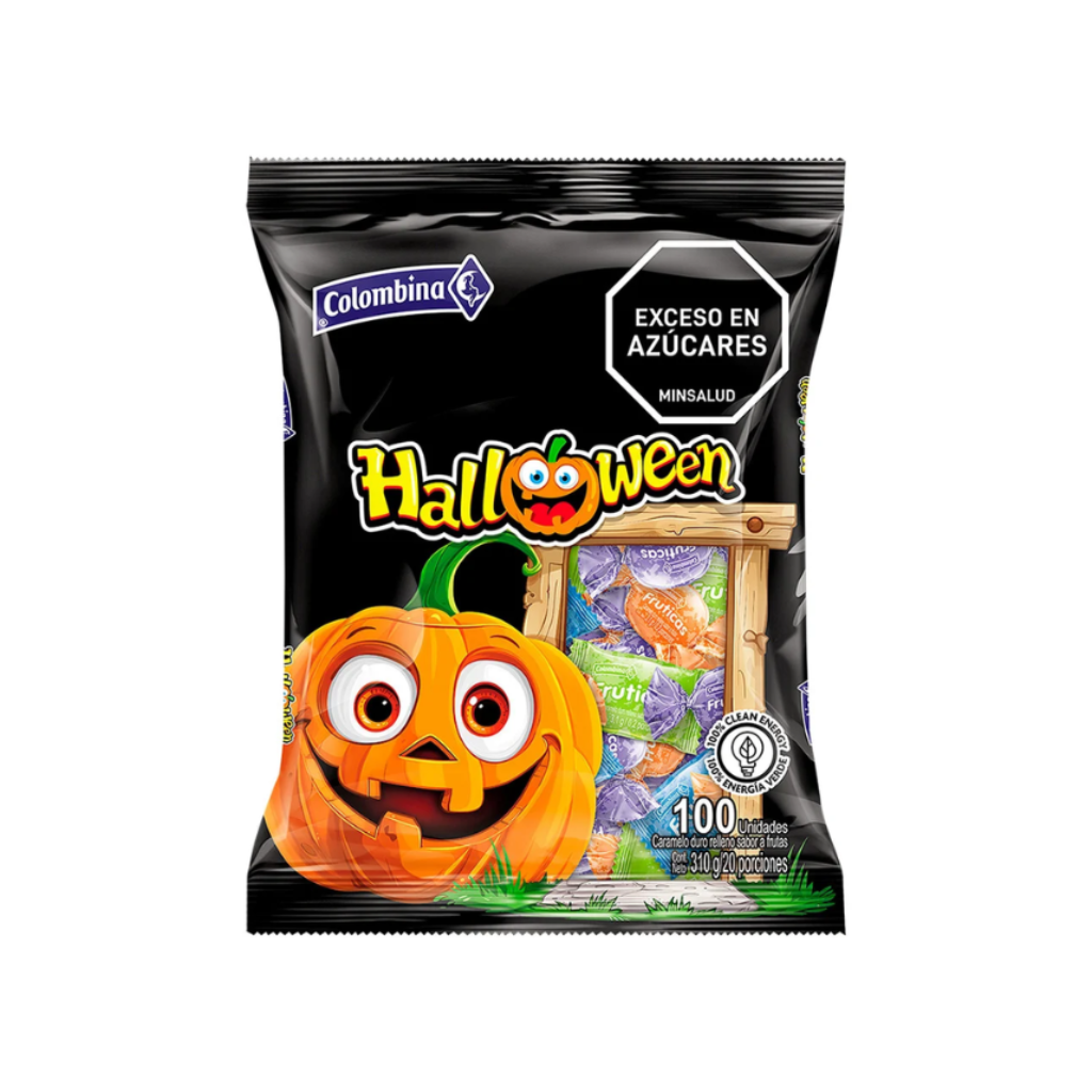 CARAMELO HALLOWEEN COLOMBINA *100und *310gr_1