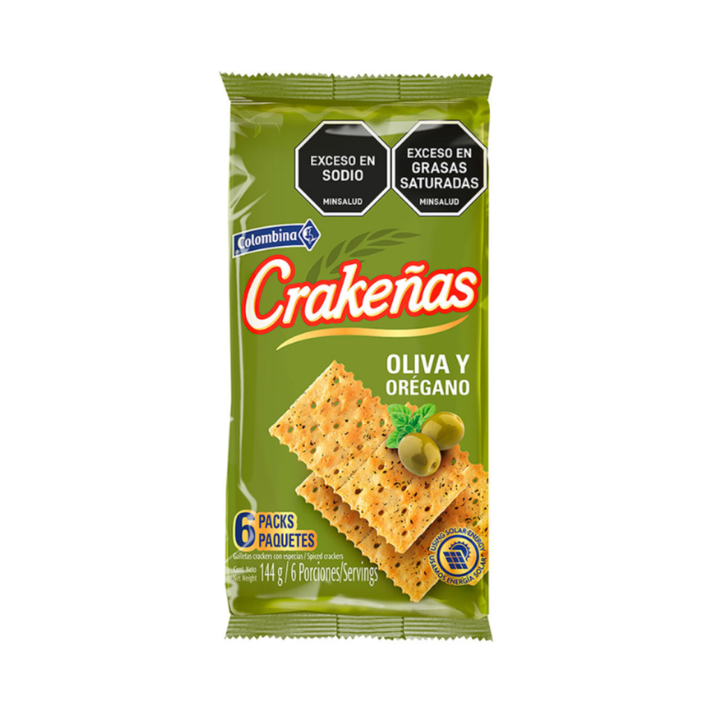 GALLETA CRAKEÑA OLIVA Y OREGANO*6und*144gr_1
