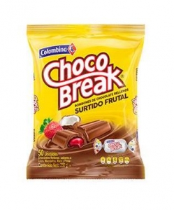 CHOCOBREAK SURTIDO FRUTAL *50und *250gr_1